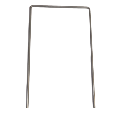 Steel bracket for fabric