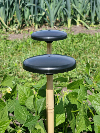 Plastic mesh support