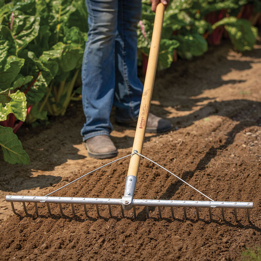 Rake to seedbed