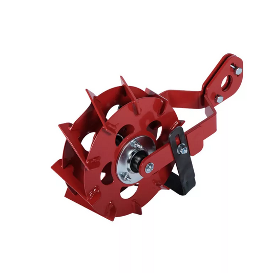 Wheel row cleaner with chisel blade