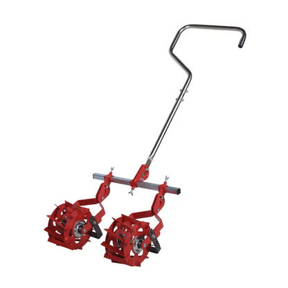 Wheel row cleaner with chisel blade