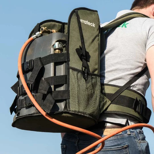 Backpack LPG cylinder holder