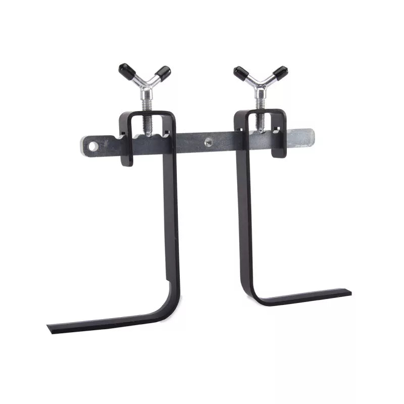 L-shaped shovel blades