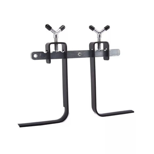 L-shaped shovel blades